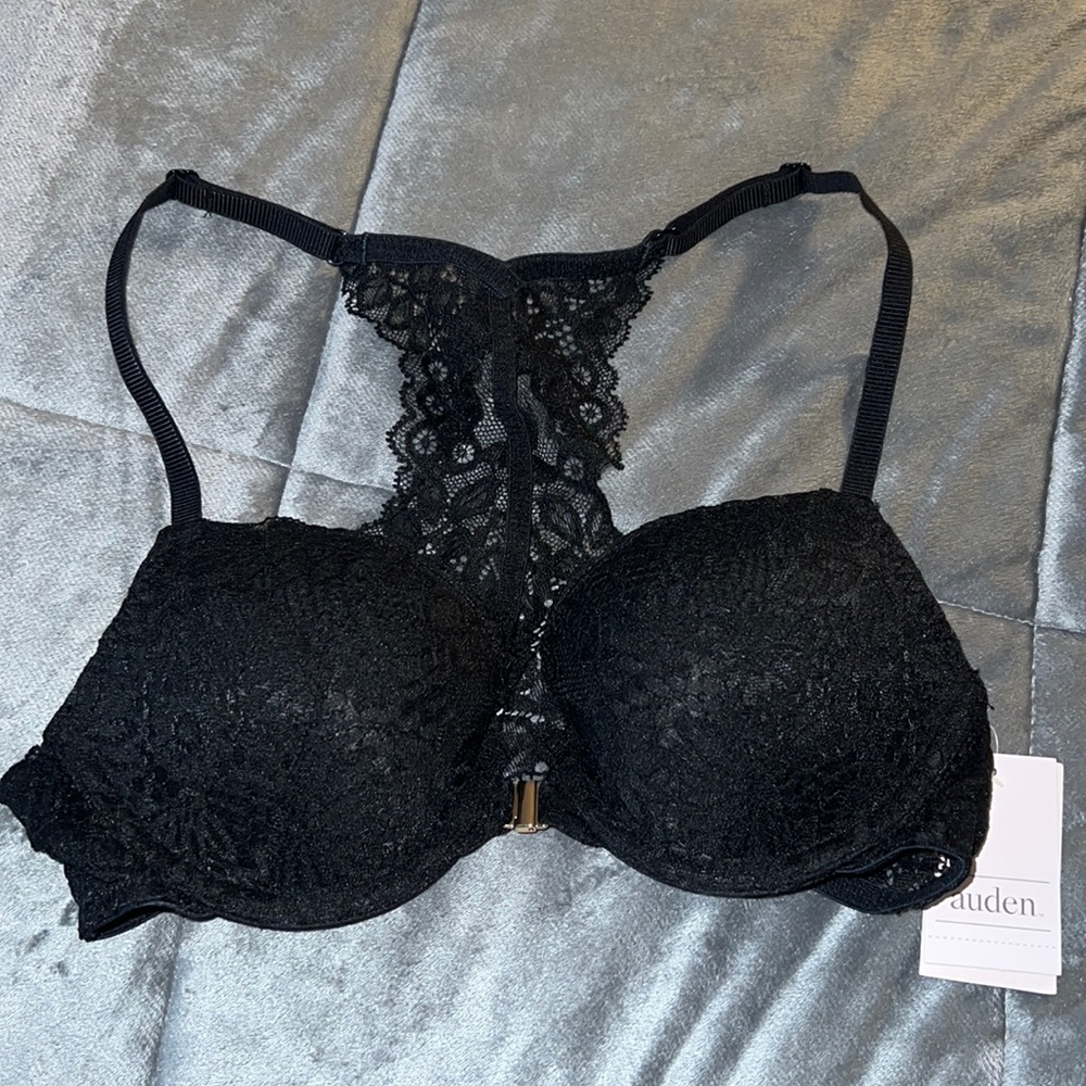 Lace Racerback front clasps Auden Push-up Bra